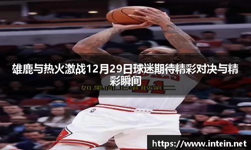 雄鹿与热火激战12月29日球迷期待精彩对决与精彩瞬间