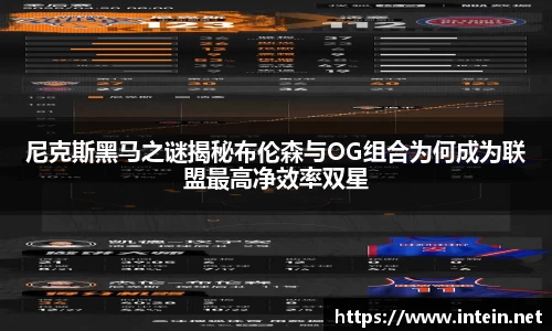 尼克斯黑马之谜揭秘布伦森与OG组合为何成为联盟最高净效率双星